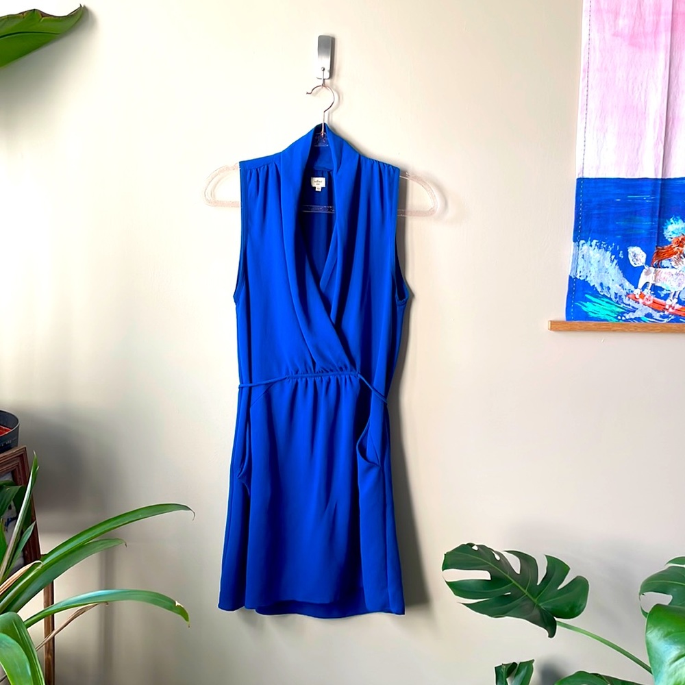 wilfred cowl neck dress with pockets!